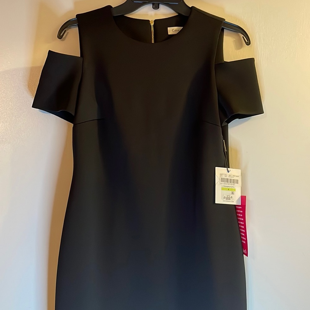 NWT Calvin Klein little black dress!